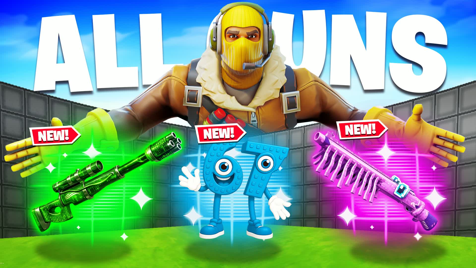 SUPER 1V1 ALL GUNS & VEHICLES