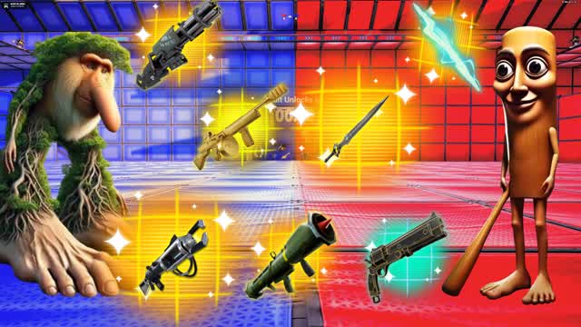 MEGA BRR PATAPIM VS TUNG⭐RED VS BLUE🔴🔵