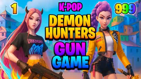 KPOP DEMONS - Gun Game 🎯ONE SHOT