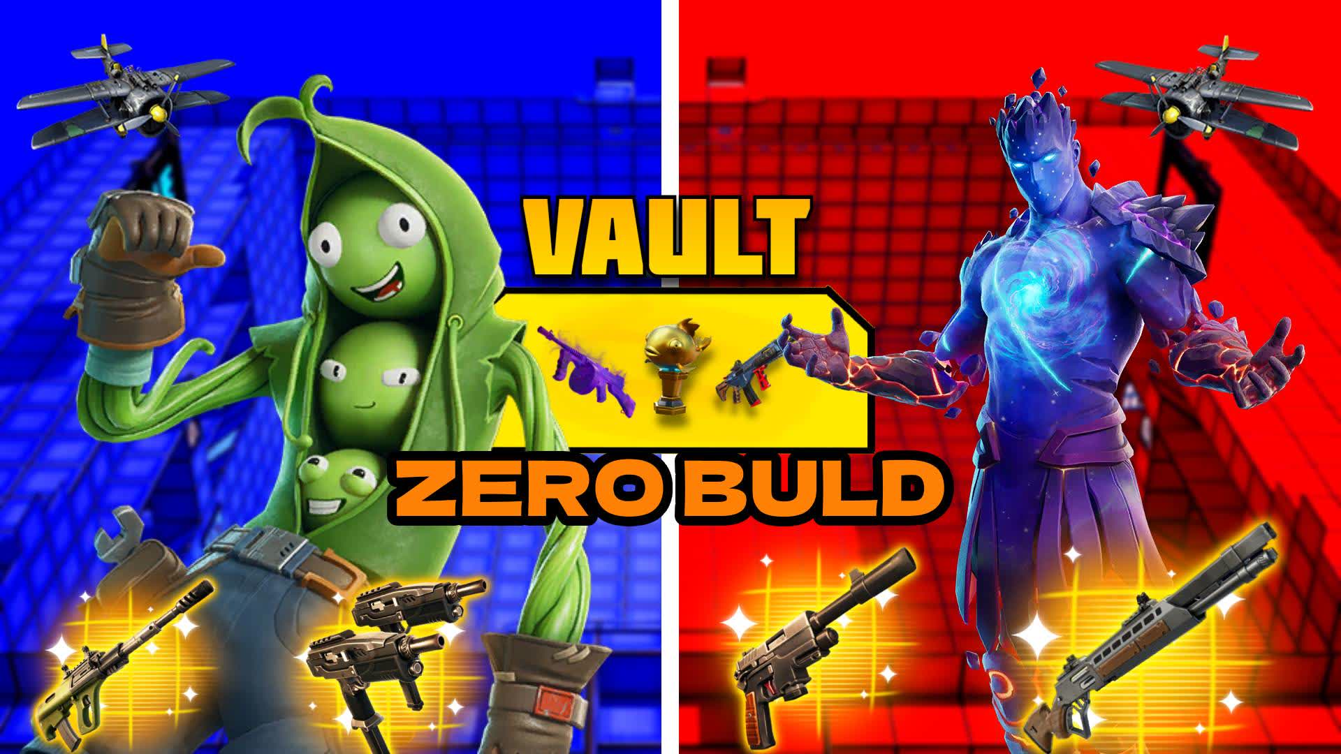 RED VS BLUE (ZERO BUILD) 475035862650 by playflow Fortnite