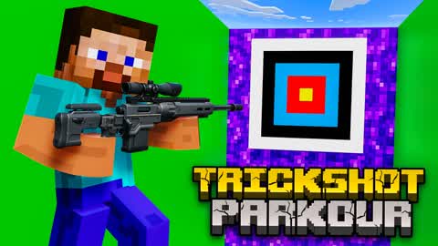 STEVES CRAZY TRICKSHOT PARKOUR 70+🎯