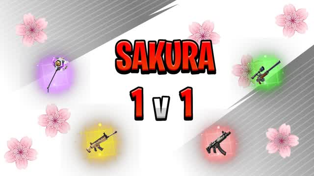 1v1 Sakura Build Fight🌸