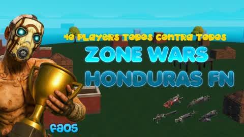 40 PLAYERS Zone Wars Honduras 🇭🇳
