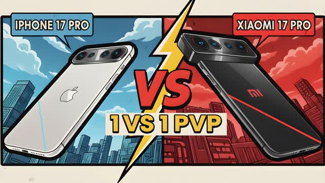 Iphone 17 vs Xiaomi 17 [1 vs 1]