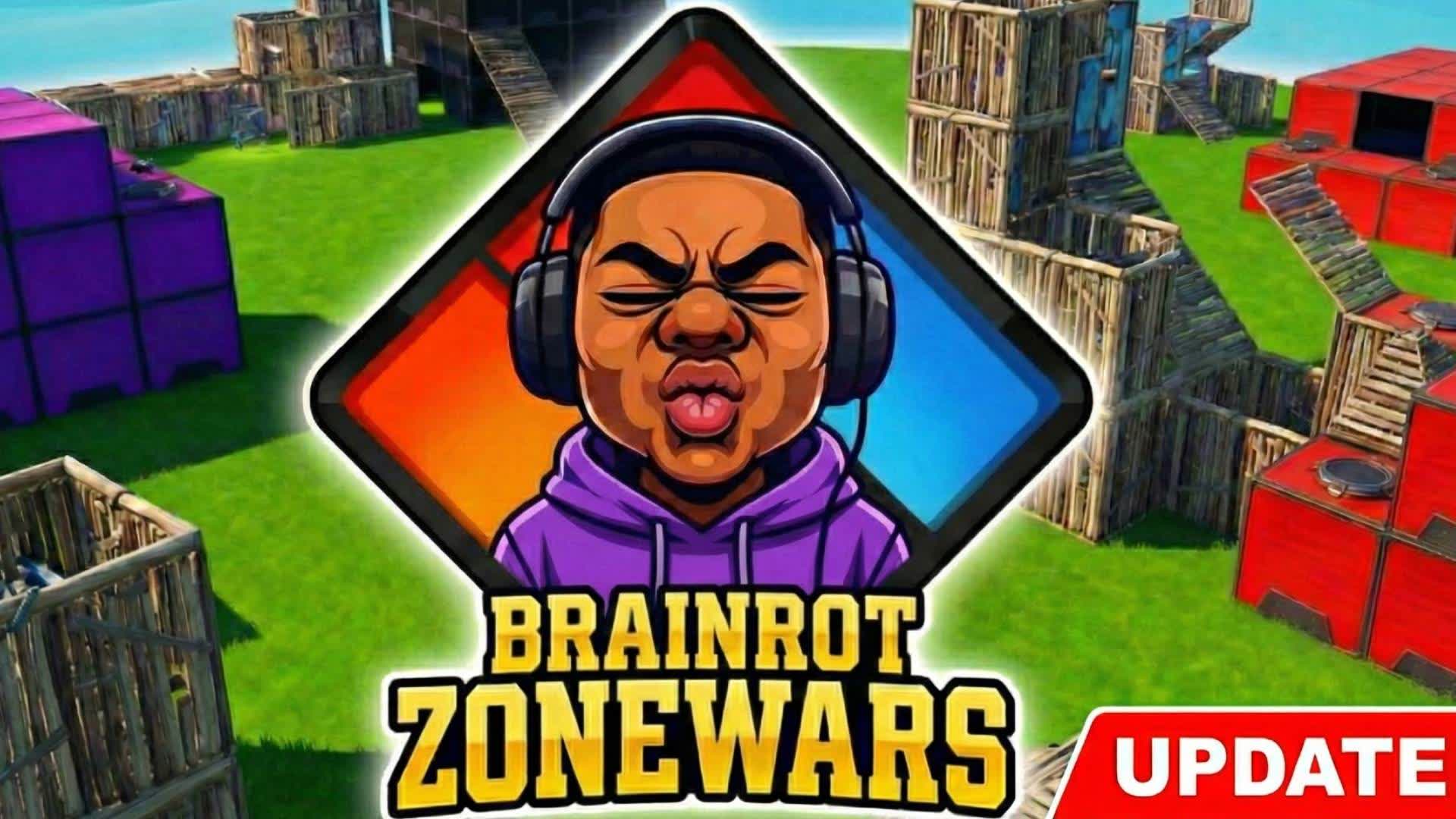 BRAINROT ZONE WARS! 🏆4v4v4v4 - fortnite