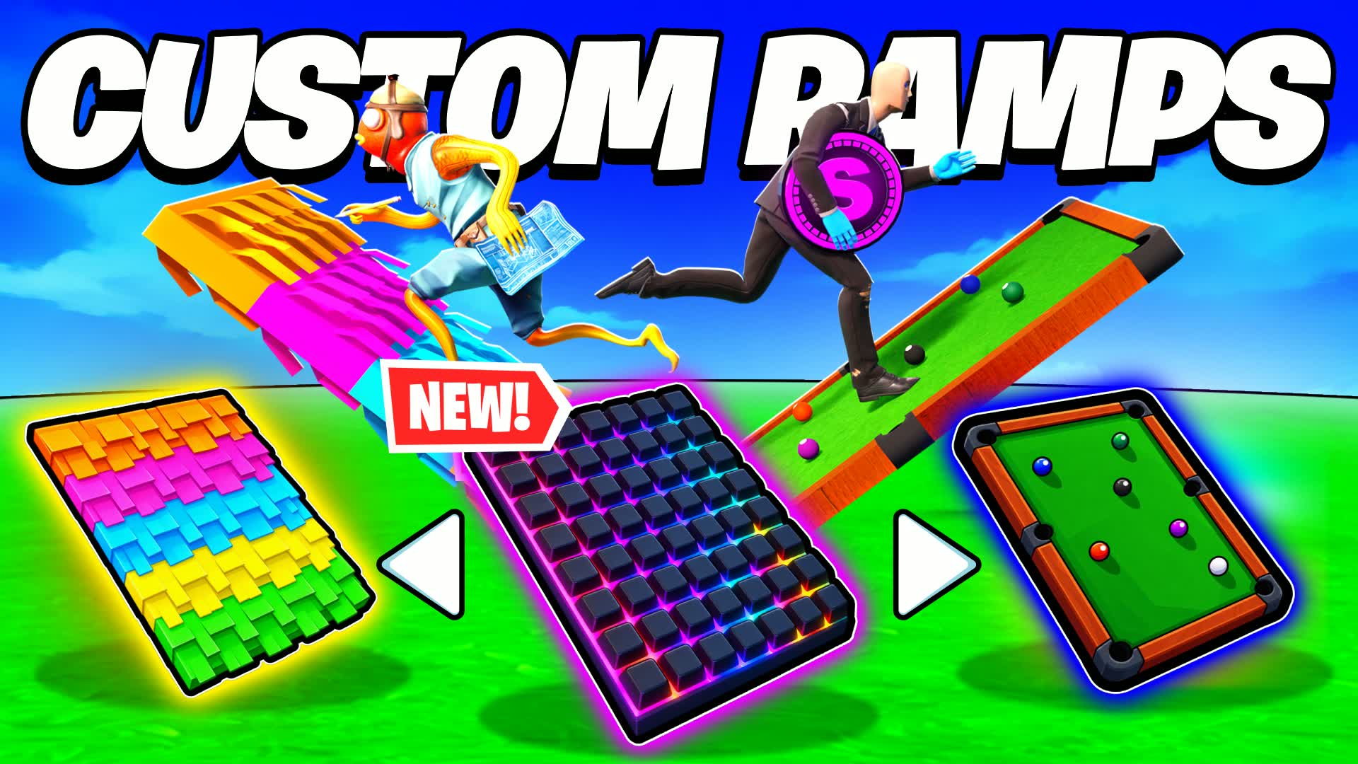1v1 Custom Ramps — Fortnite island 0332-6831-9330 by ItsAstroGuy