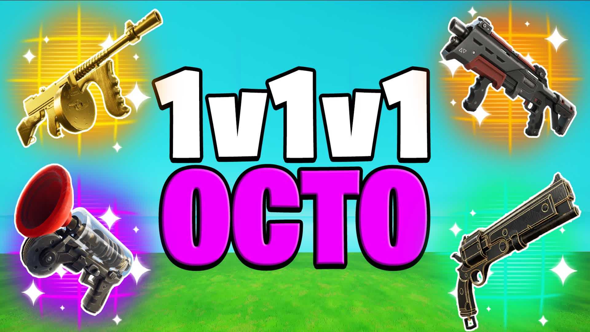 OCTO GAME 3 1V1V1 FREE FOR ALL