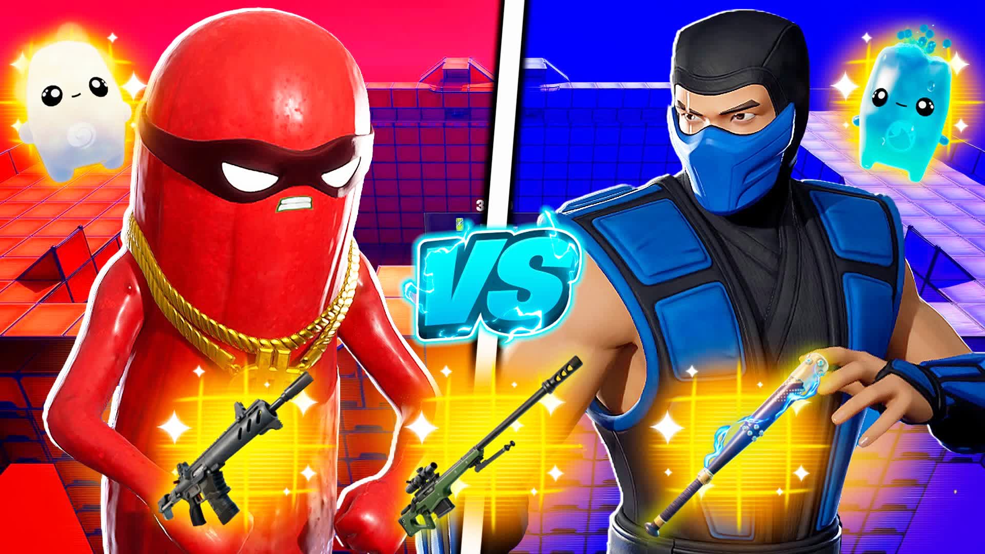 MEGA LAWLESS RED VS BLUE 🔴🔵