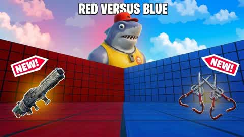 Red vs Blue Shark (Secret Weapons)🔴🔵