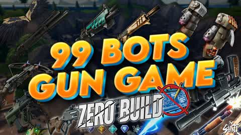 99 BOTS BOT ROYALE GUN GAME ZERO BUILD