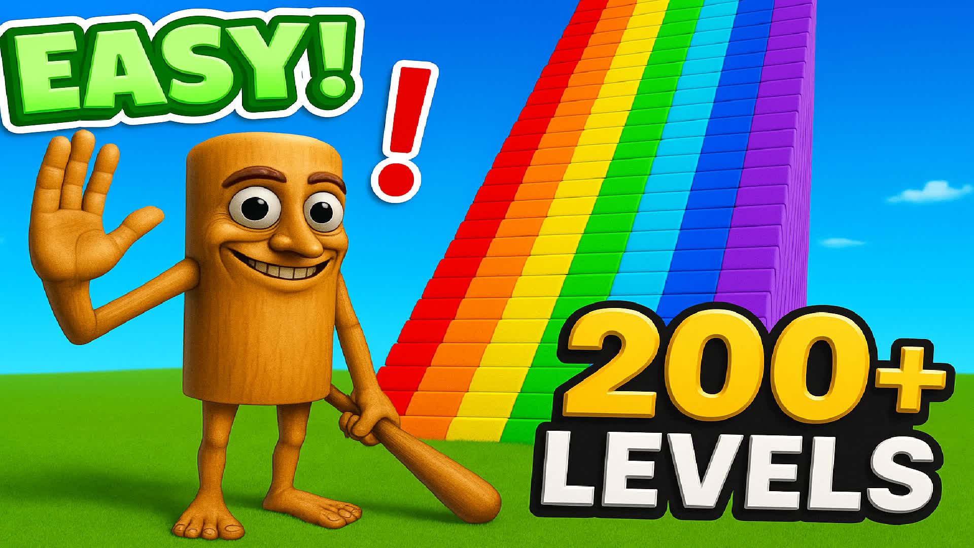 🌈 EASY OBBY PARKOUR ⭐ 210+ LEVELS