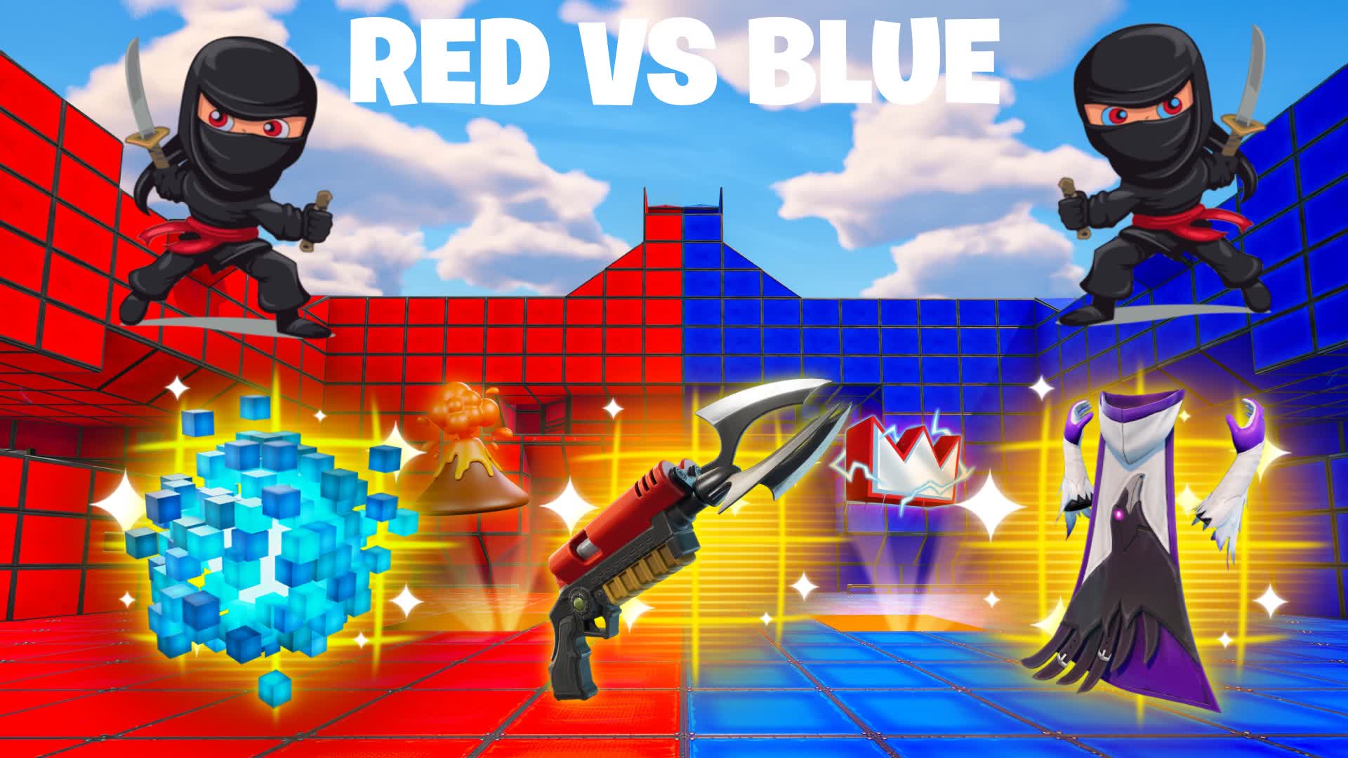 Ice vs Sun red vs blue 🔴🔵