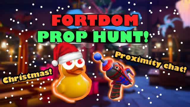 FORTDOM MALL PROP HUNT 🎅CHRISTMAS 🎄