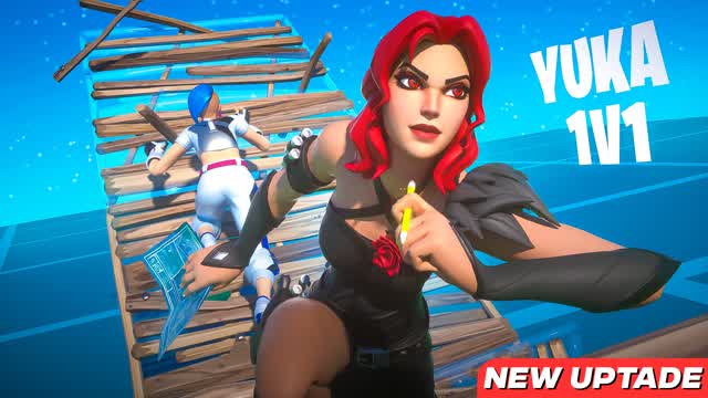 YUKA 1V1 BUILD FIGHT (200 POMPES)