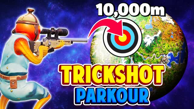 Easy Insane Trick shot Parkour🎯