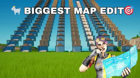 😱THE BIGGEST MAP EDIT👑