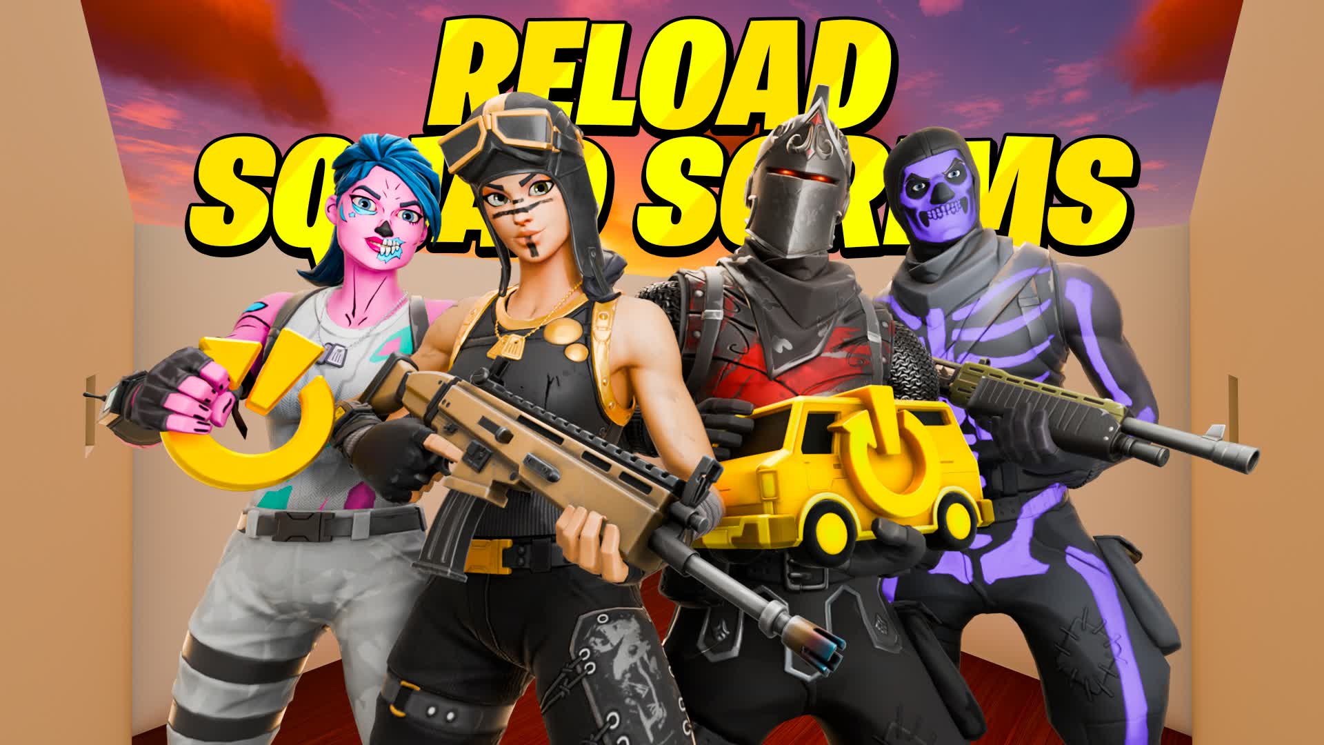سكواد سكرمز المعرقين SQUAD SCRIMS RELOAD