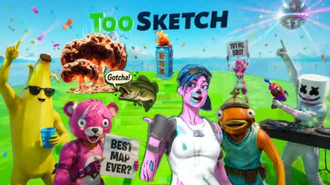 1v1 Map (TooSketch) (SECRET ENDING)
