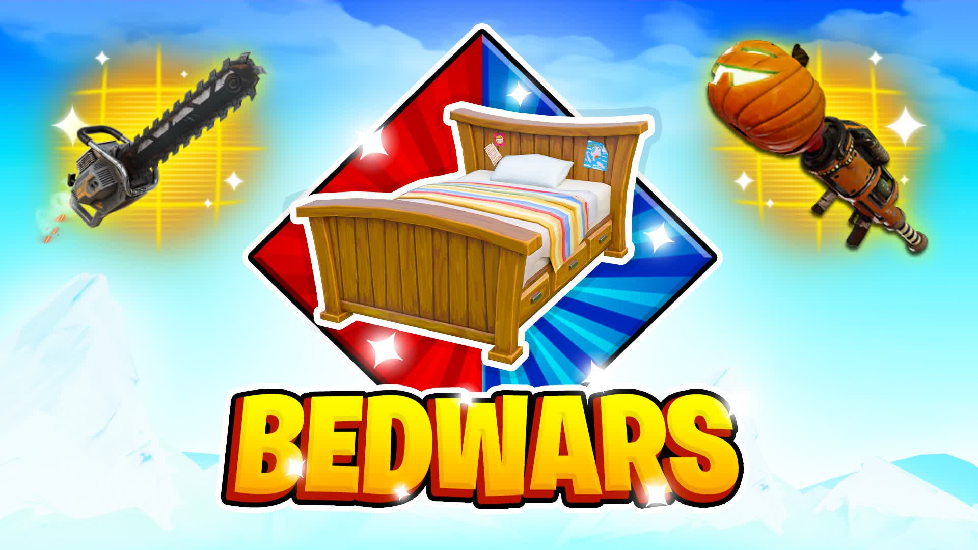 BED WARS RED VS BLUE