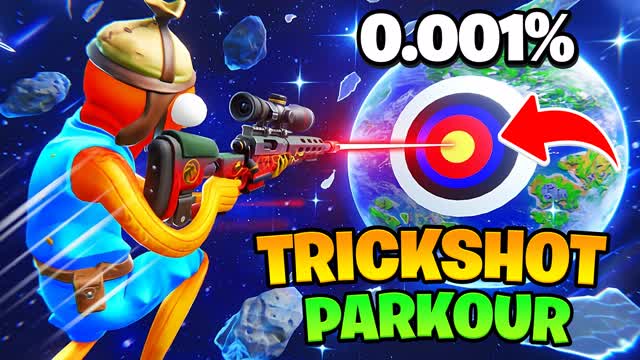 CRAZY TRICKSHOT PARKOUR 🎯 100+ LEVELS