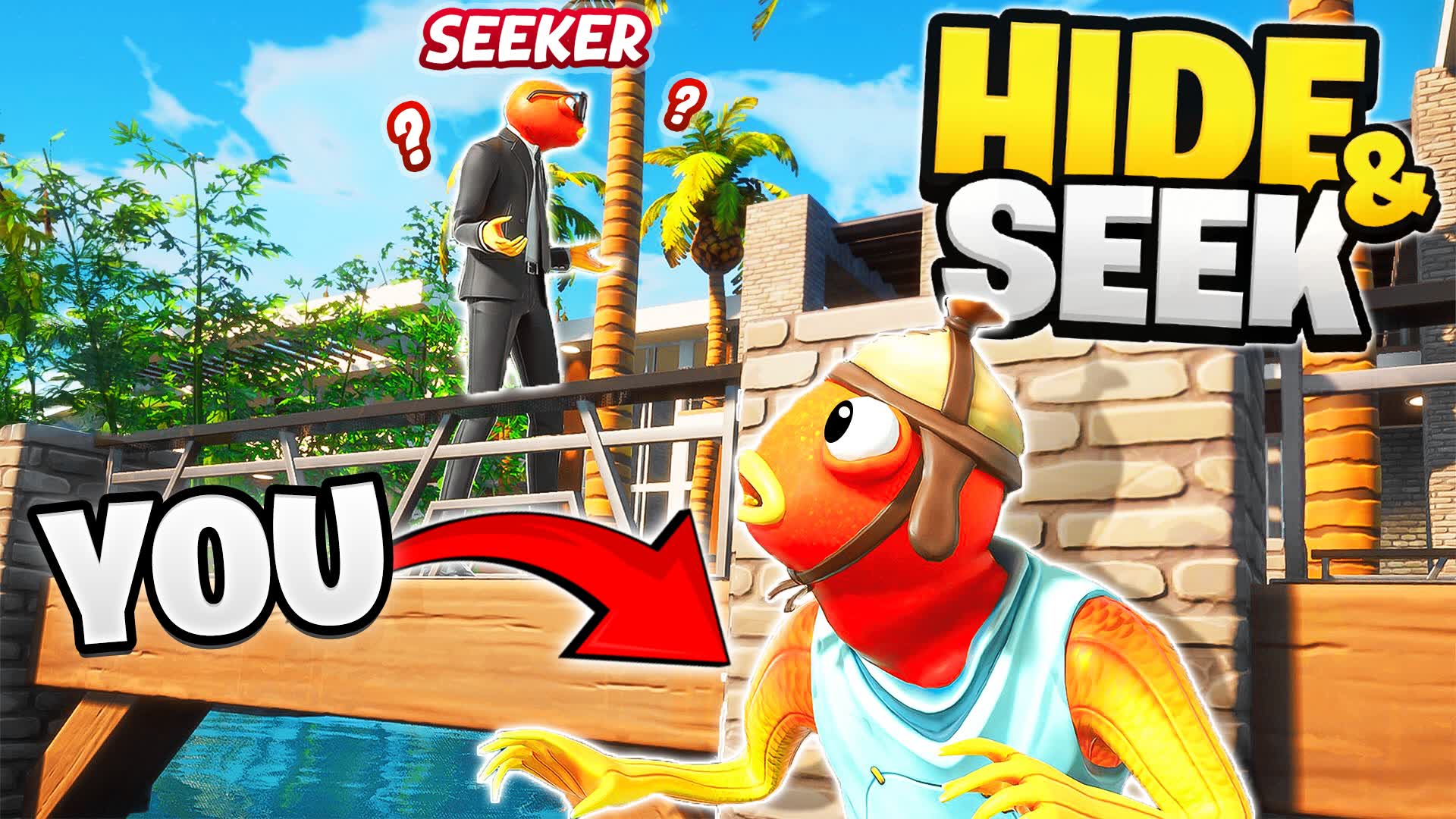 The Fishy Mansion HIDE AND SEEK