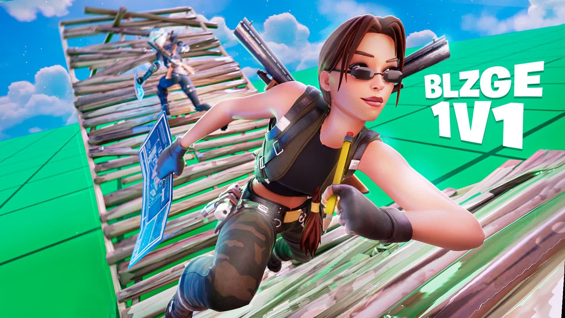BLZGE 1V1 BUILD FIGHTS (200 PUMPS)