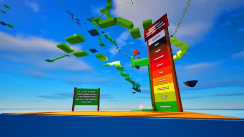 IMPOSSIBLE Difficulty Chart Obby! (100!)