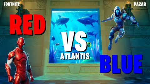 📦Box Fight Atlantis Red vs Blue 📦