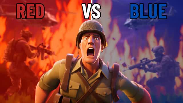 RED VS BLUE : 💣WORLD WAR💣