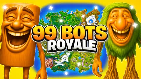99 BOTS ROYALE ⭐ALL GUNS - FREE FOR ALL