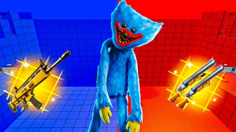 SUPER HUGGY RED VS BLUE🔴🔵