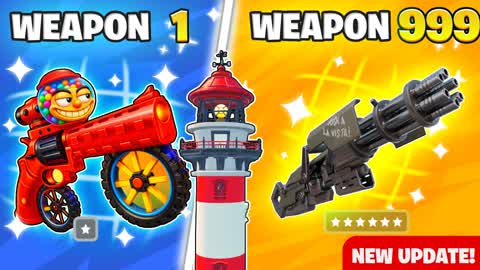 😎 GUN GAME 🔫 Pleasant ONE SHOT