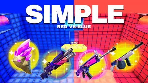 SIMPLE RED VS BLUE 🔴🔵