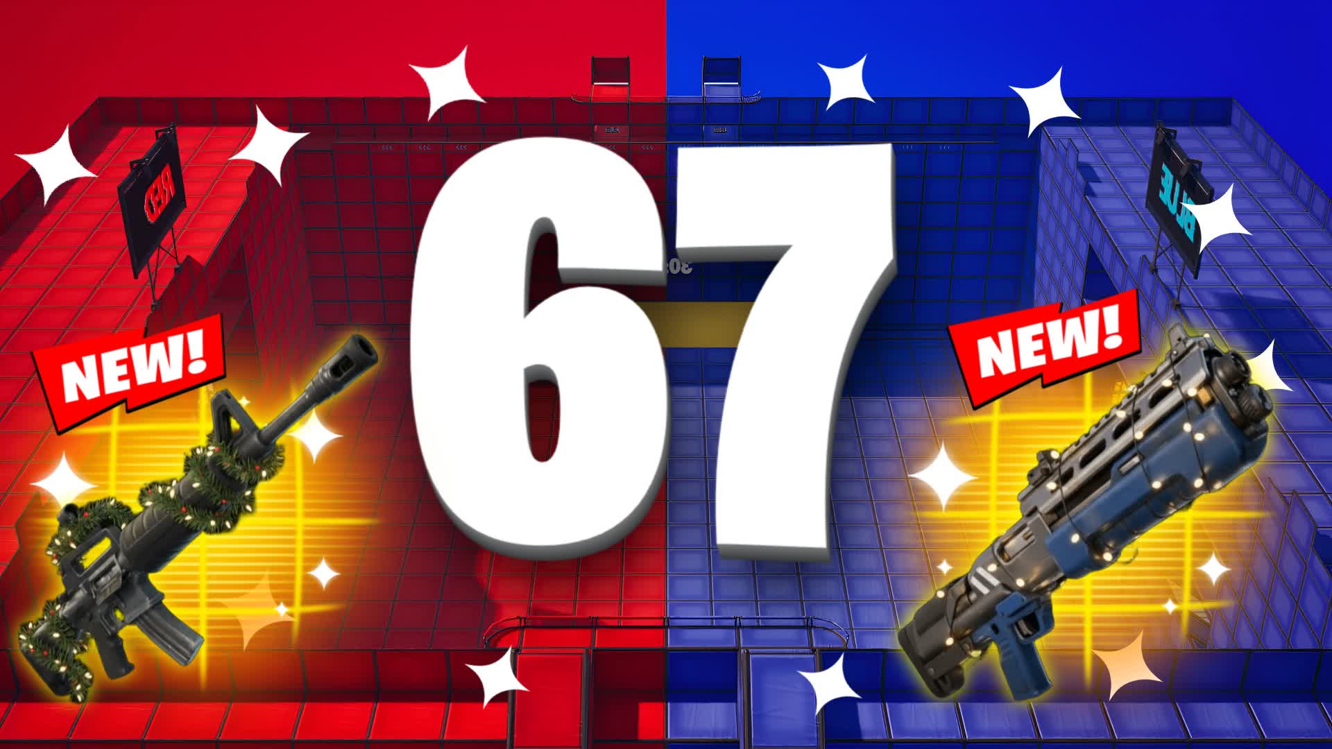 MEGA HOLIDAY RED VS BLUE! 🔴🔵