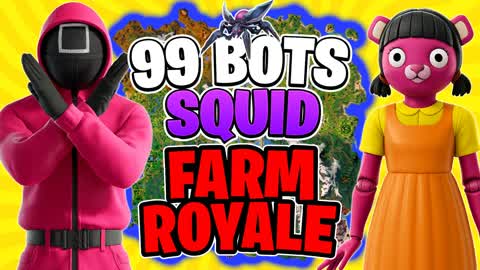 ⭐ 99 BOTS SQUID FARM ROYALE 🏆