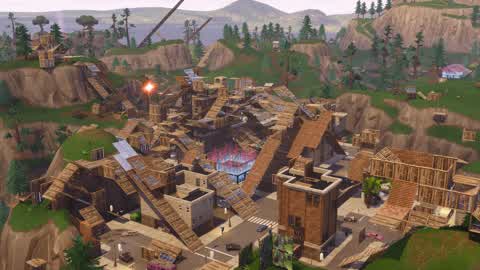 OG late game Tilted Towers duo zone wars