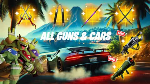 TMNT DRIVE - FREE FOR ALL (ALL GUNS)