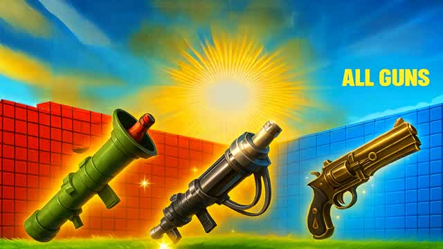 1V1 ⚫⚪ FIGHTS ALL GUNS