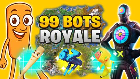 CRAZY 99 BOTS ROYALE 🏆