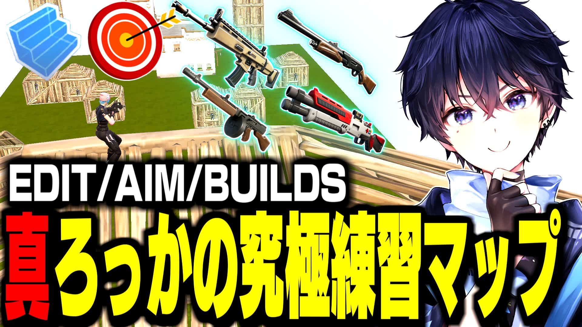 🔥AIM＆EDIT＆BUILDS/真ろっかの究極練習マップ