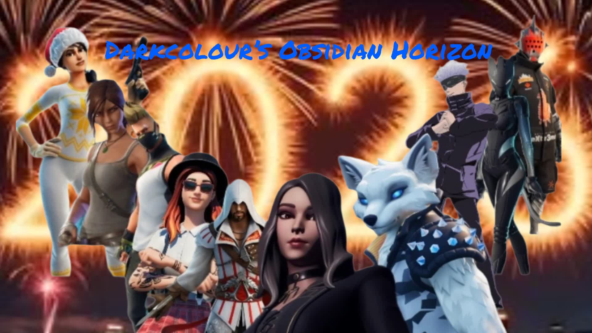 💙🌑Darkcolours Obsidian Horizon🌑💜