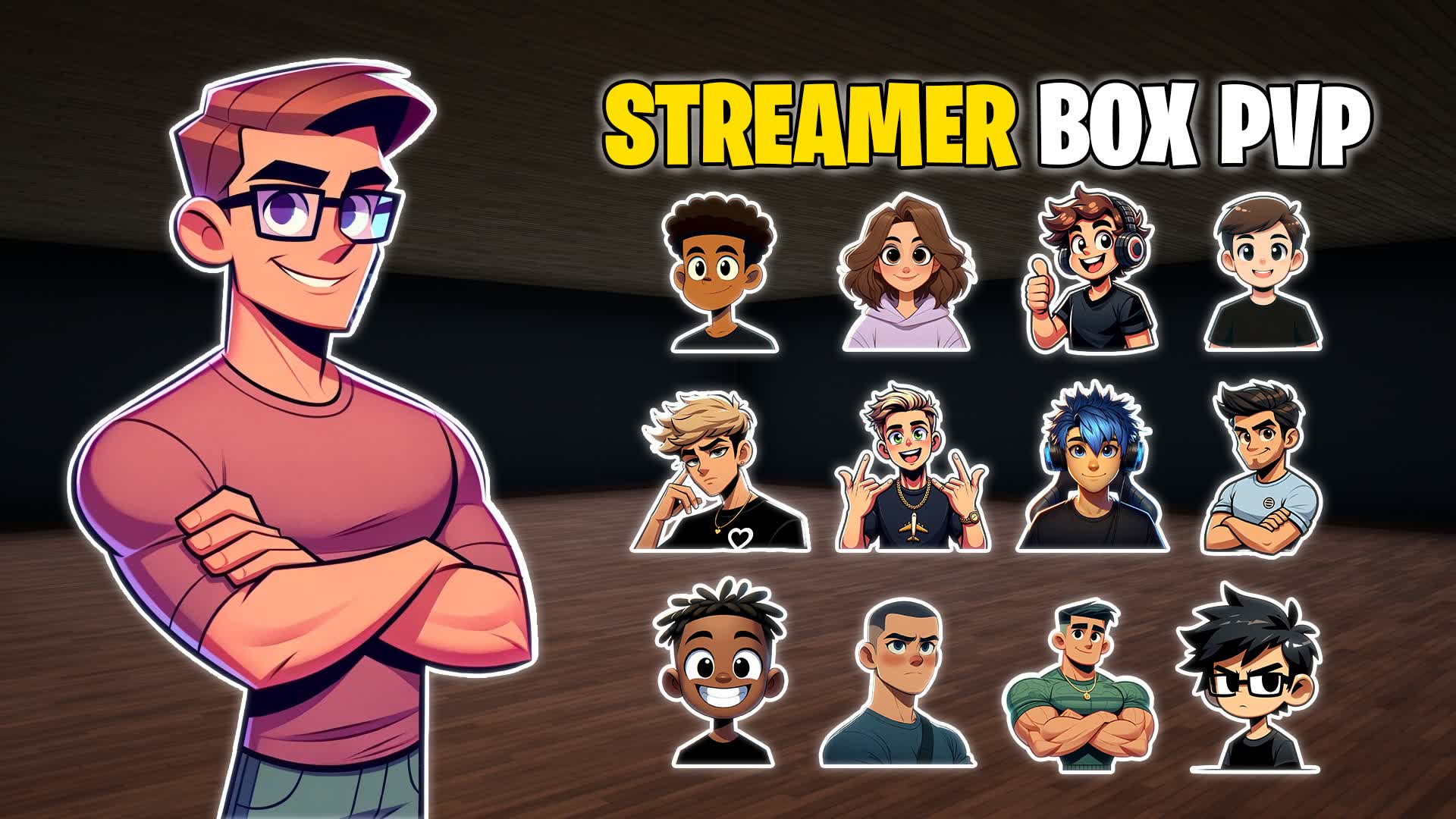 🎬 STREAMER BOXFIGHTS 📦 411520838628 by propan Fortnite Creative Map