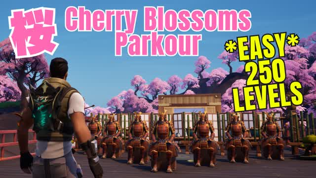 Cherry Blossoms Parkour Easy Deathrun250