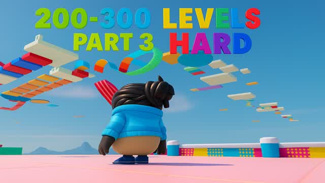 SUPER PARKOUR 200-300 LEVELS OBBY⭐part 3