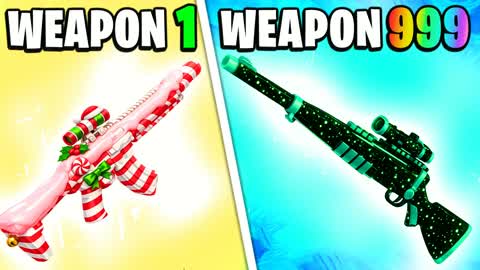SNOW GUN GAME 🎯 ALL WEAPONS 🔫