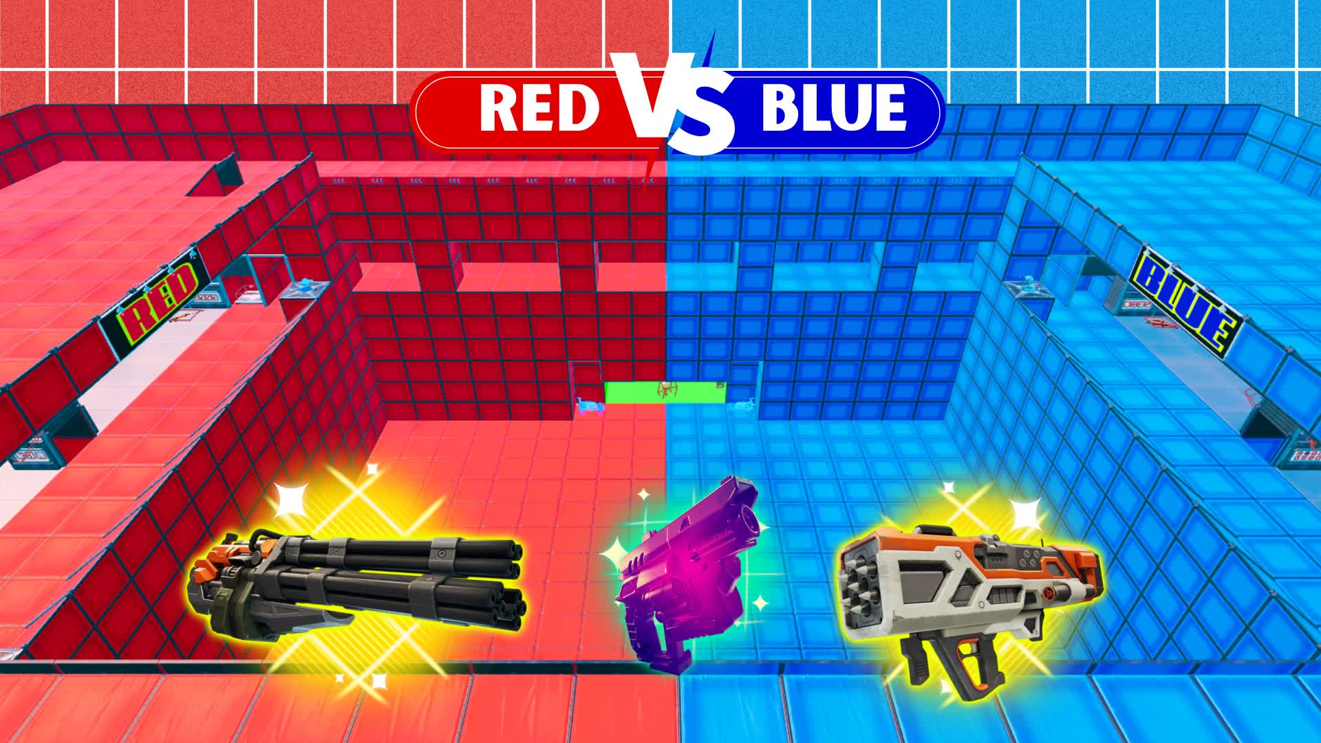 SPIKERS RED VS BLUE 🔴🔵