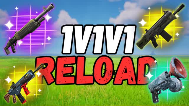 CRAZY 1V1V1 - RELOAD Ranked FFA