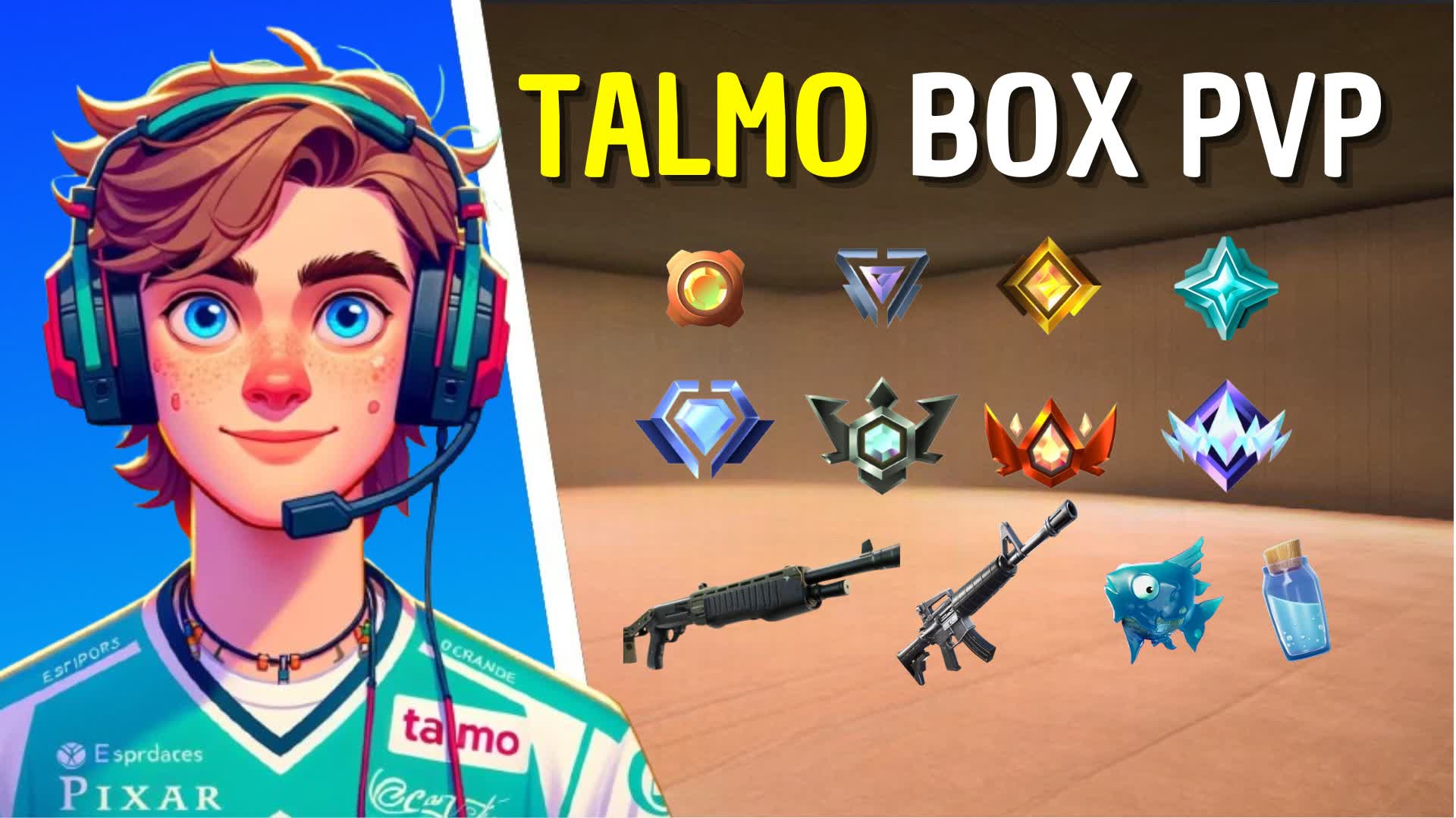 TALMO BOX PVP [ Ranked ] 📦 3770-6941-1296 by byzerr - Fortnite Creative ...