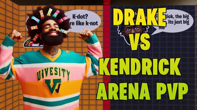 新品　Drake vs Kendrick　ファン必携 KENDRICK LAMAR VS DRAKE (LP -SMOKE COLOR VINYL-)/KENDRICK
