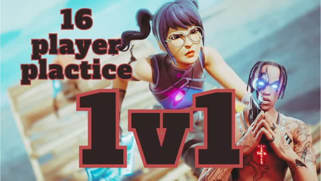 🔫1v1📝w/Lofi chill🎵🎧 16player ver